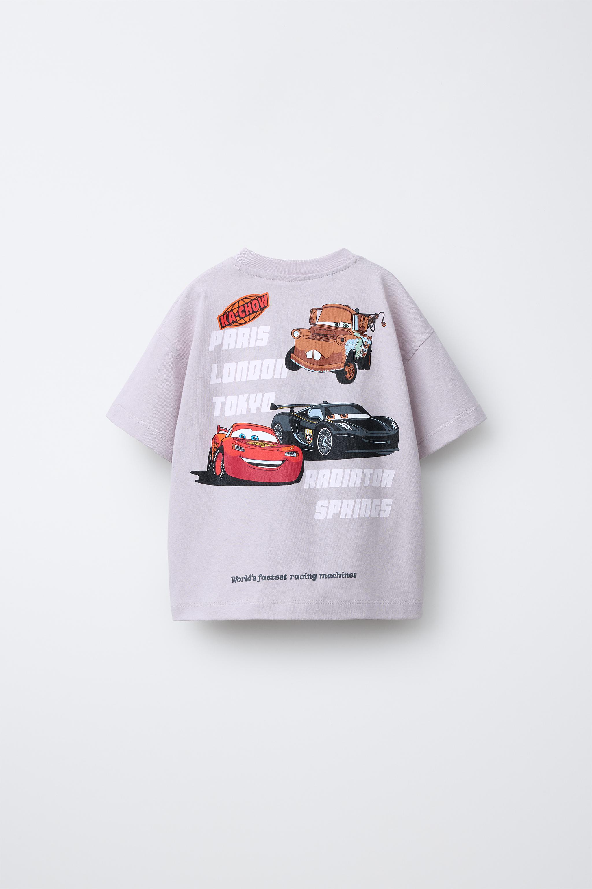 T-SHIRT IMPRIMÉ CARS FLASH MCQUEEN © DISNEY